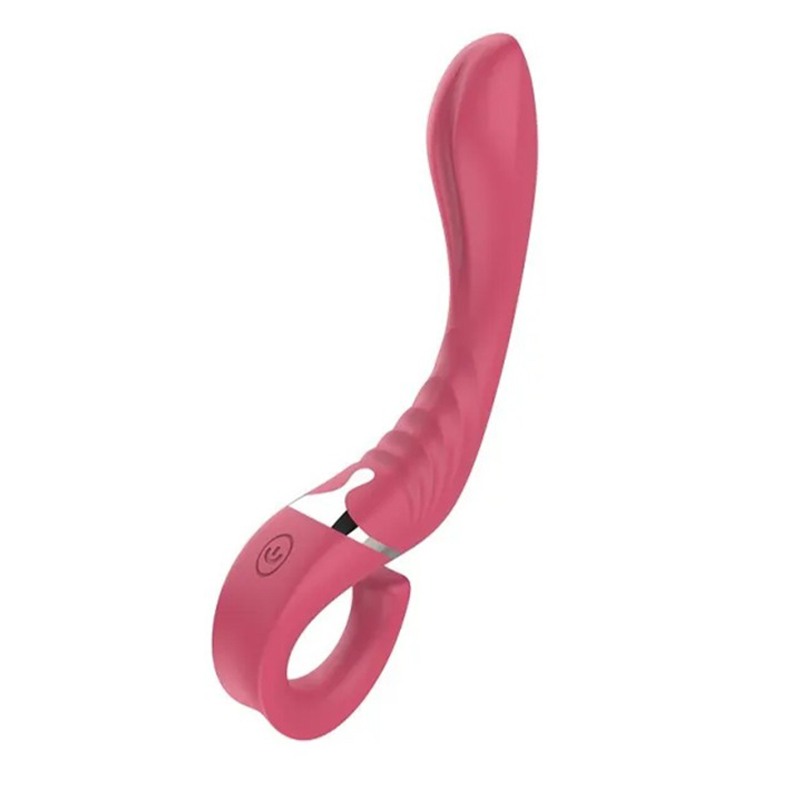 Chisa G-Spot Vibrator Chisa Cavort Pink Solo Play