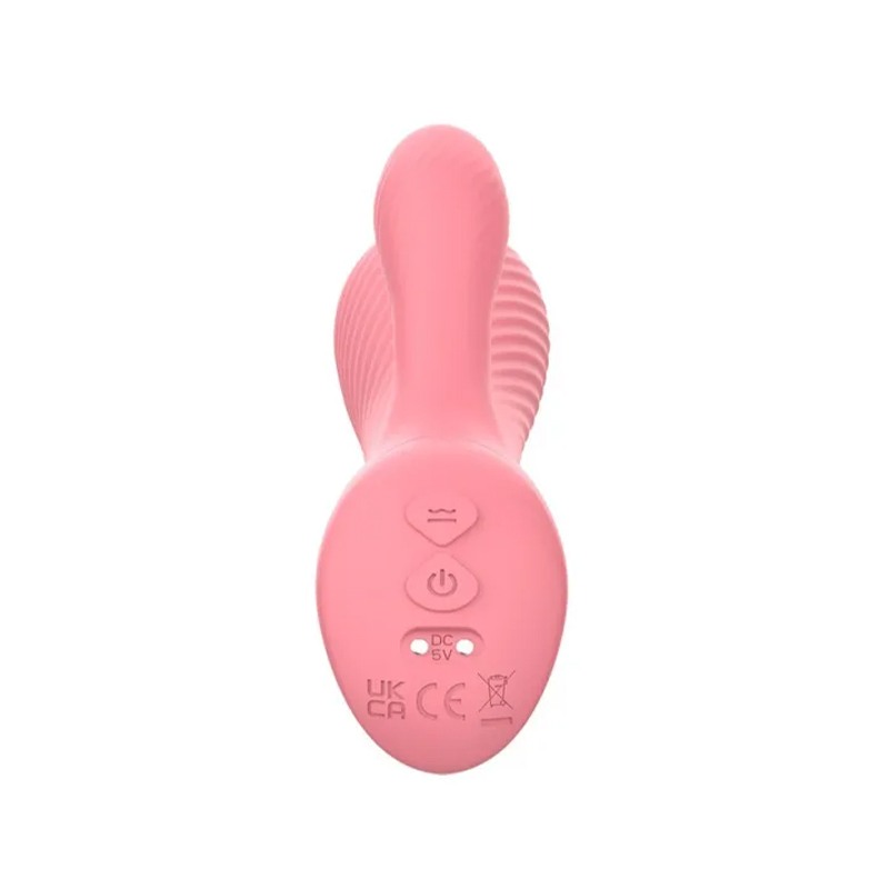 Chisa Δονητής Rabbit Chisa Coney Ροζ Rabbit
