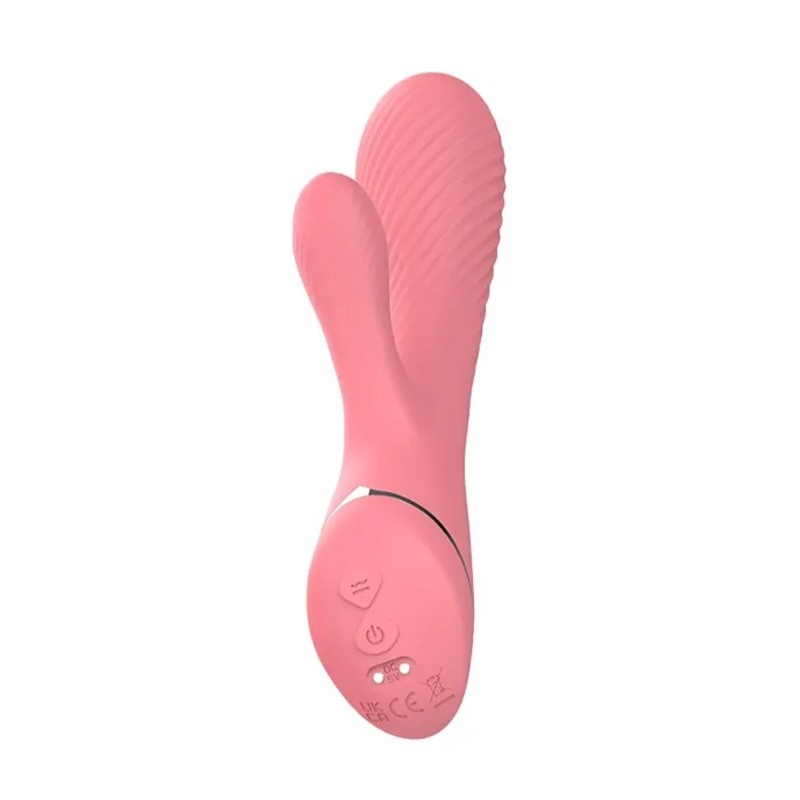 Chisa Δονητής Rabbit Chisa Coney Ροζ Rabbit
