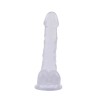 Chisa Jelly Dildo Chisa Hi-Rubber 19.5cm Διαφανές Jelly