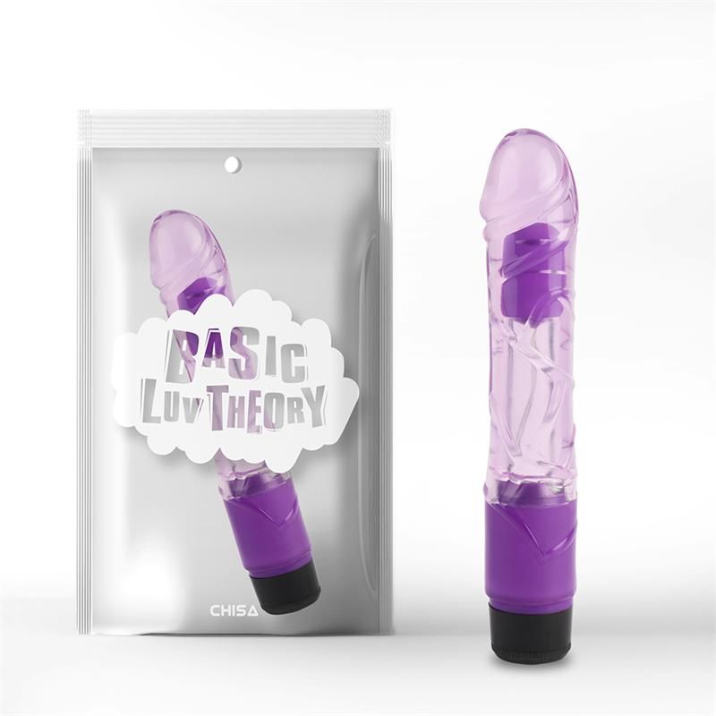 Realistic Vibrator Chisa Basic Love Theory 22.5cm Purple Chisa Realistic Vibrator Chisa Basic Love Theory 22.5cm Purple Realistic