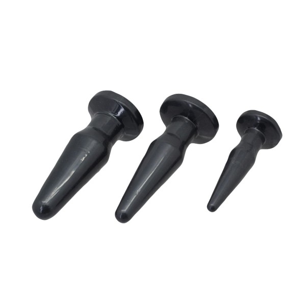 Πρωκτικές Σφήνες Σετ Toyz4lovers Happy Set Μαύρο Πρωκτικές Σφήνες Σετ Toyz4lovers Happy Set Μαύρο