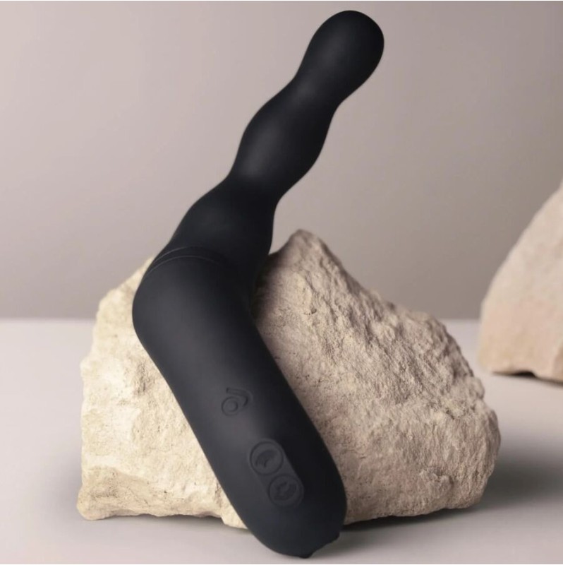 Δονητής P-Spot and Perineum Massager Rocks Off Μαύρος