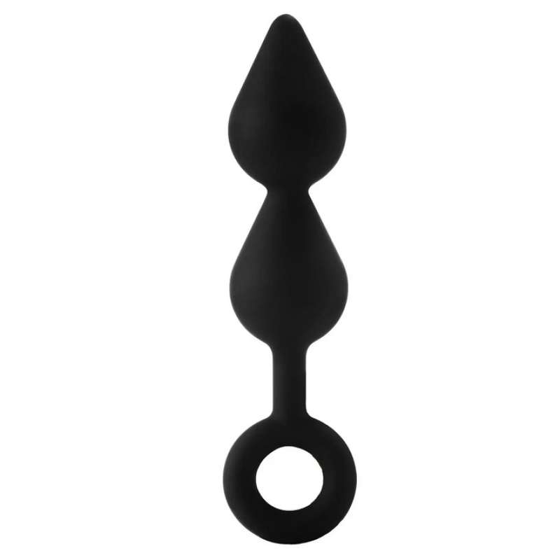 XLarge Butt Plug Dreamtoys  Fantasstic Double Drop Black
