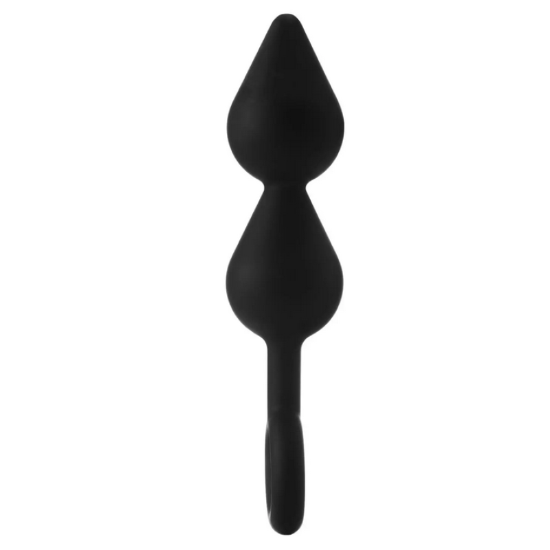 XLarge Butt Plug Dreamtoys  Fantasstic Double Drop Black