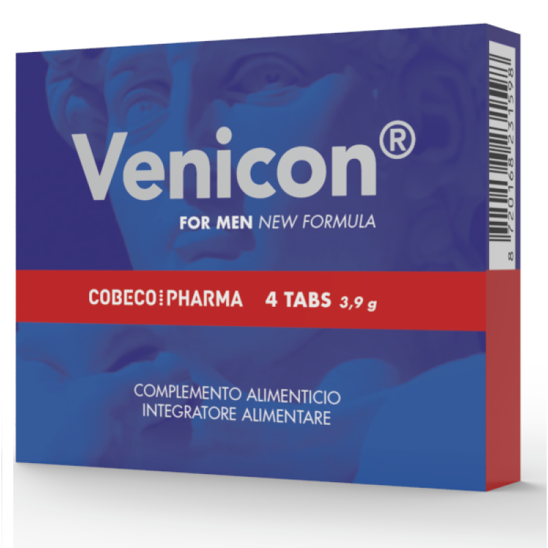Cobeco Pharma Stimulating Tablets for Men Venicon 4pcs Stimulants