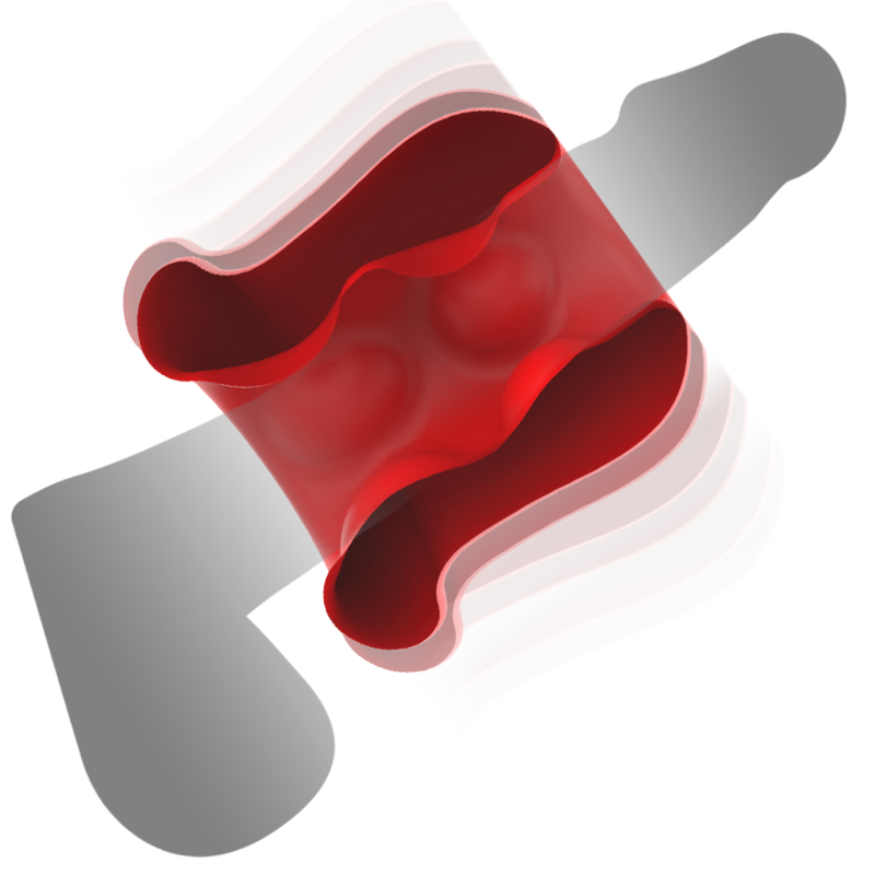 Vibrating Stroker JAMYJOB Astra Black