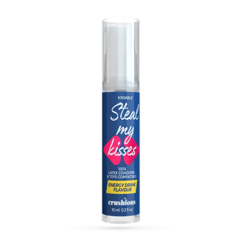Water Based Lubricant Crushious Steal My Kisses Energy Drink 10ml