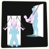 Crushious Κούνια Πόρτας Crushious Deluxe Sex Door Μαύρη Δεσίματα