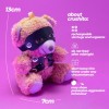 Crushito Harness Fetish Teddy Bear Keychain