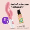 Crushious Δονητής Rabbit Crushious Gummie Ροζ Rabbit