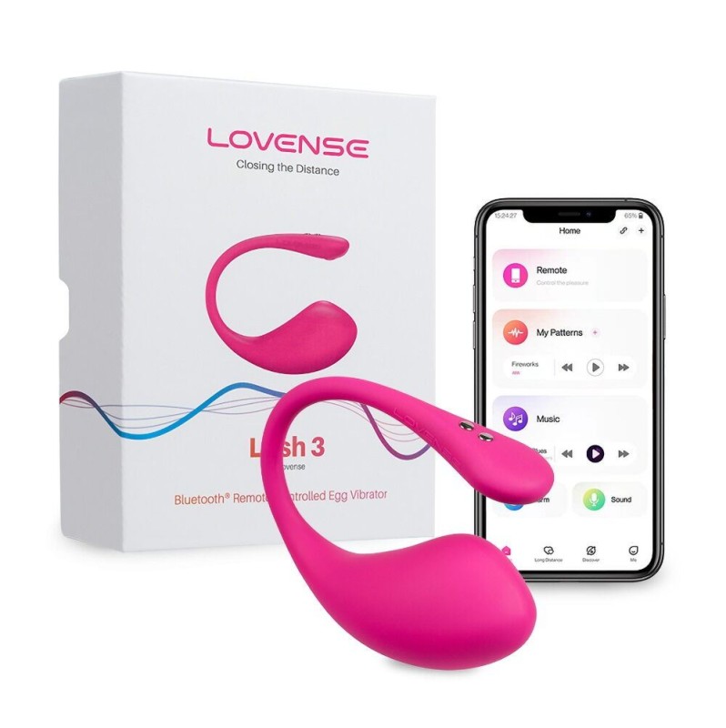 Δονούμενο Αυγό Lovesense Lush 3 Ροζ
