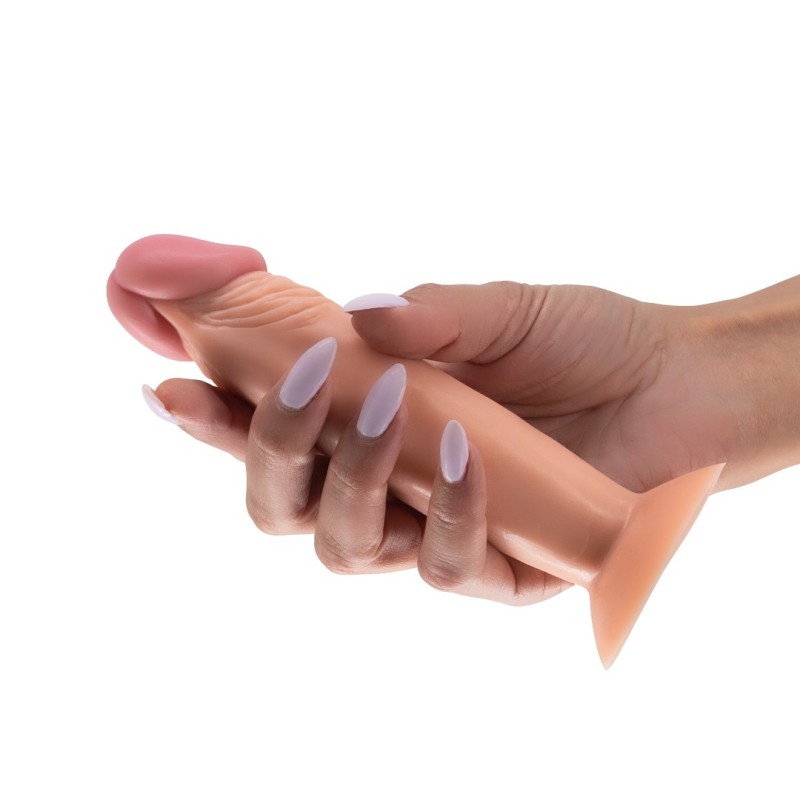 Ρεαλιστικό Dildo Crushious Ollie 17cm Μπεζ