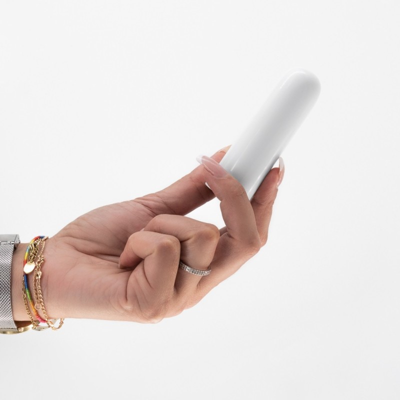 Crushious Bullet Vibrator Crushious Quackers White Bullet