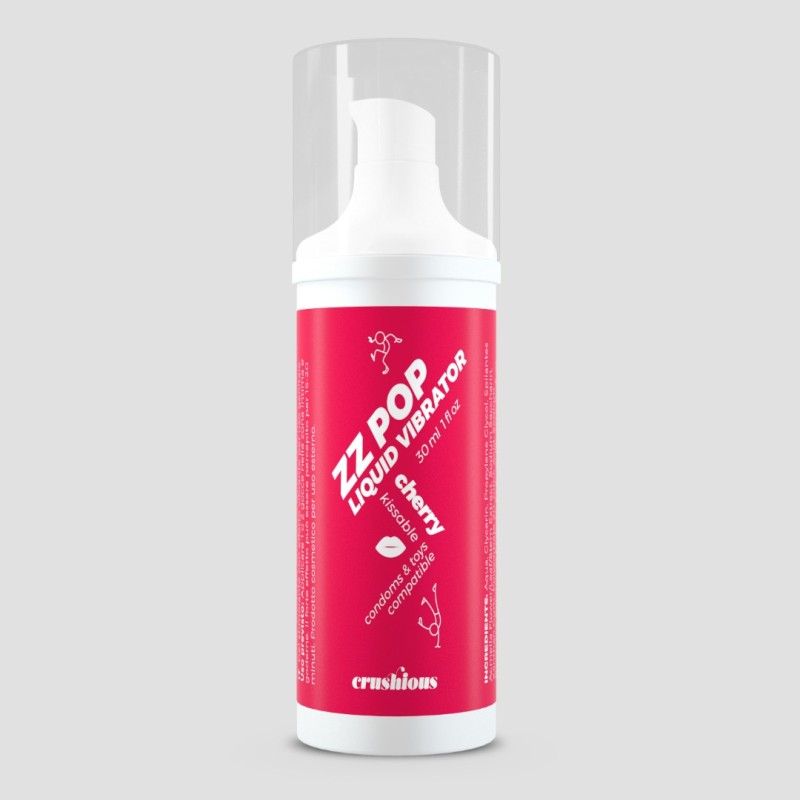 Crushious Λιπαντικό Νερού Με Γεύση Κεράσι Crushious ZZ Pop 30ml Νερού