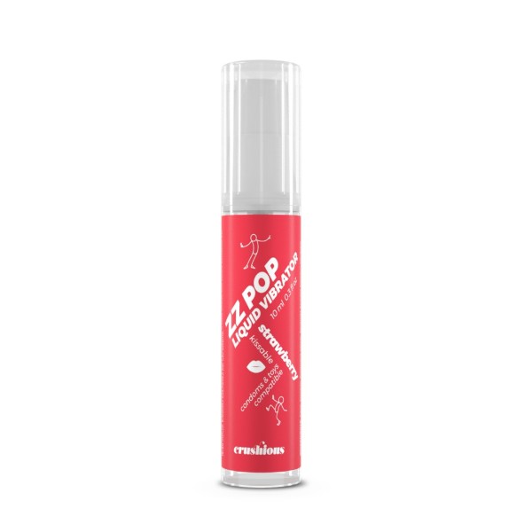 Water Based Lubricant Crushious ZZ Pop Strawberry 10ml