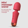Wand Vibrator Crushious Wanda Mini Red Crushious Wand Vibrator Crushious Wanda Mini Red Wand
