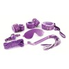 BDSM Bondage Kit Dungeons & Maidens 8pcs Purple