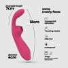 Clit & G-Spot Vibrator Crushious Cyrano Pink