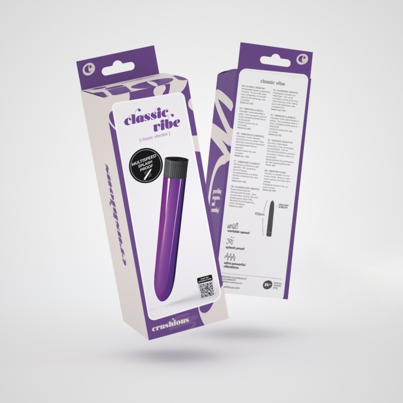 Classic Vibrator Crushious Classic Vibe Purple Crushious Classic Vibrator Crushious Classic Vibe Purple Classic