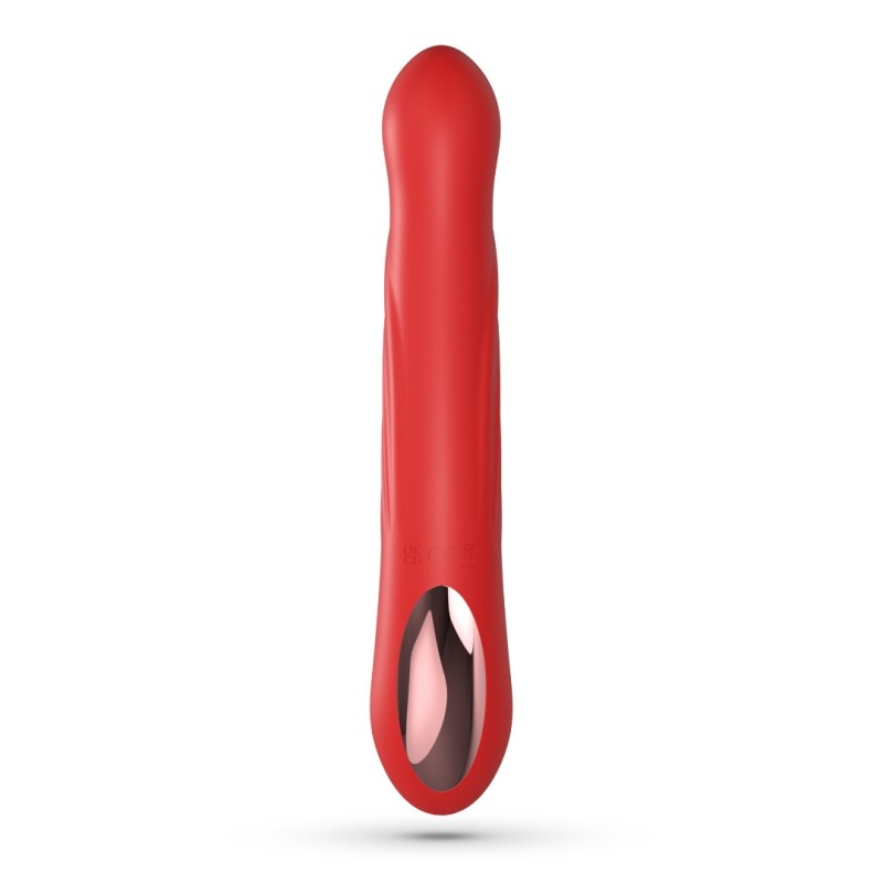 Erospace Rabbit Vibrator with Tongue Sweet Play A4 Red Rabbit