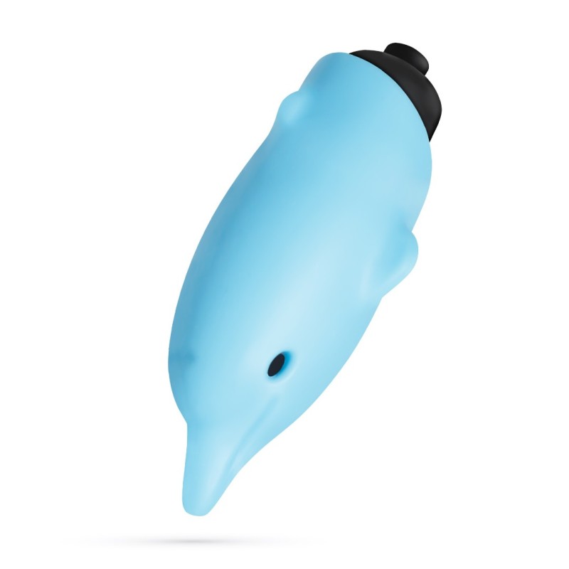 Crushious Μίνι Δονητής Crushious O-Pet Dolphin Γαλάζιο Μίνι