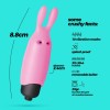 Crushious Μίνι Δονητής Crushious O-Pet Rabbit Ροζ Μίνι