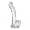 Crushious Anal Jelly Dildo Crushious Hudini 17.5cm Clear Jelly