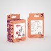 Crushious Πρωκτική Σφήνα Με Κόσμημα Crushious Bijou Medium Ασημί/Κόκκινη Σφήνες χωρίς δόνηση