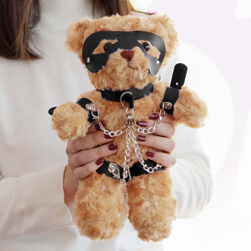Crushious Λούτρινο Crushito Bondage Fetish Teddy Bear Χιουμοριστικά