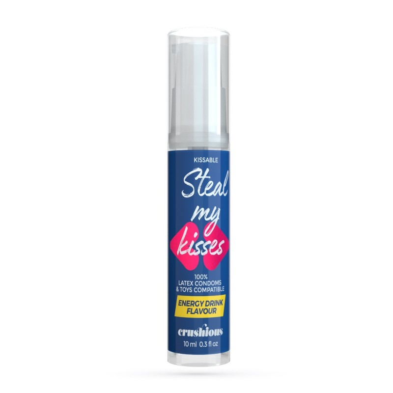 Crushious Λιπαντικό Νερού Με Γεύση Energy Drink Crushious Steal My Kisses 10ml Νερού