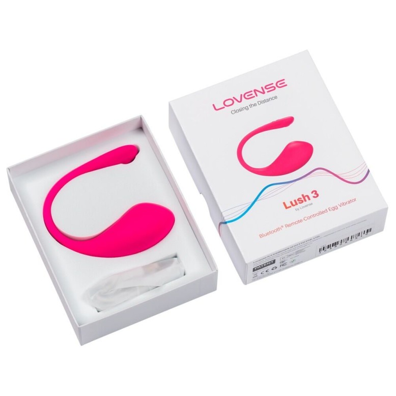Lovense Δονούμενο Αυγό Lovense Lush 3 Ροζ Δονούμενα Αυγά