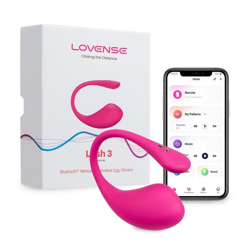 Lovense Vibrating Egg Lovense Lush 3 Pink Vibrating Eggs
