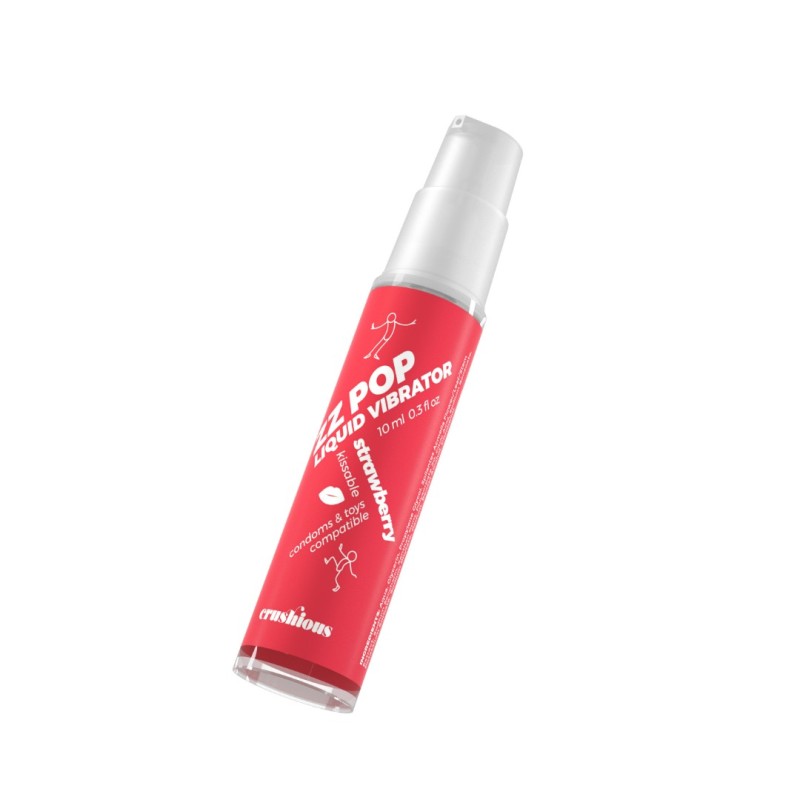 Crushious Water Based Lubricant Crushious ZZ Pop Strawberry 10ml Water Based