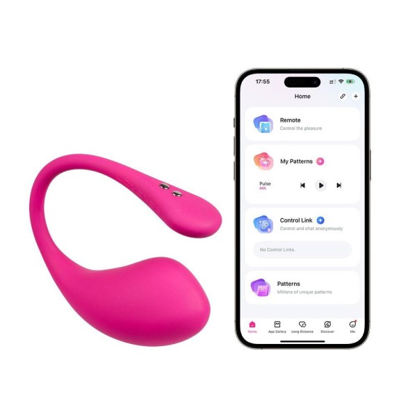 Vibrating Egg Lovense Lush 3 Pink