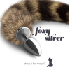 Crushious Metal Butt Plug with Tail Crushious Foxy Delight Brown Non-Vibrating butt plugs