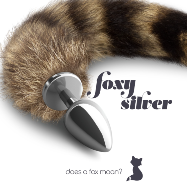 Metal Butt Plug with Tail Crushious Foxy Delight Brown Crushious Metal Butt Plug with Tail Crushious Foxy Delight Brown Non-Vibrating butt plugs