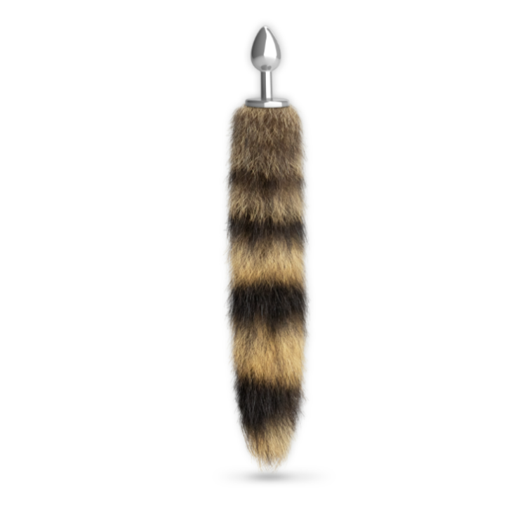 Metal Butt Plug with Tail Crushious Foxy Delight Brown Crushious Metal Butt Plug with Tail Crushious Foxy Delight Brown Non-Vibrating butt plugs