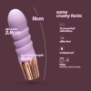 Crushious Bullet Vibrator Crushious Mellow Bubbles Mini Purple Bullet