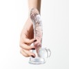 Crushious Πρωκτικό Jelly Dildo Crushious Hudini 17.5cm Διαφανές Jelly