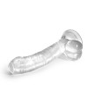 Crushious Πρωκτικό Jelly Dildo Crushious Hudini 17.5cm Διαφανές Jelly