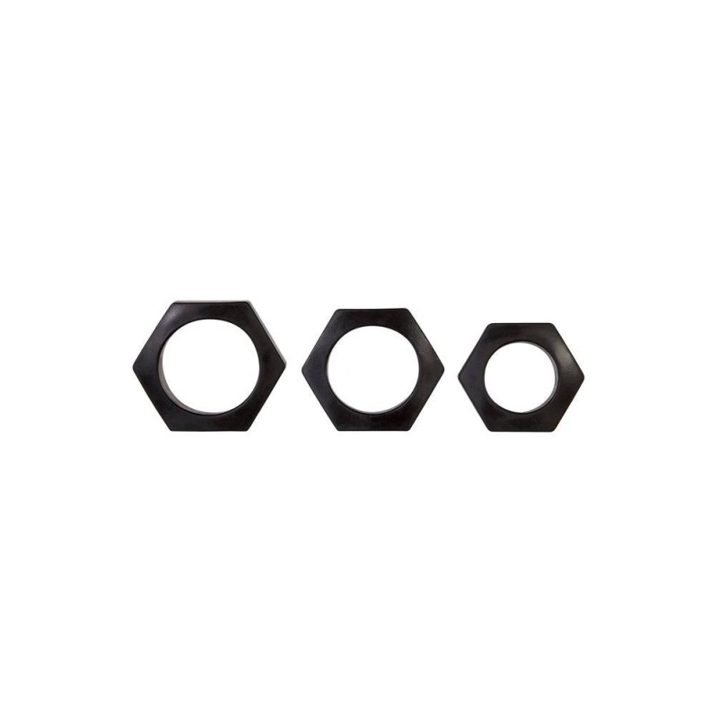 Δαχτυλίδια Πέους Zero Tolerance Lug Nuts 3τμχ Μαύρα Zero Tolerance Δαχτυλίδια Πέους Zero Tolerance Lug Nuts 3τμχ Μαύρα Δαχτυλίδια Πέους