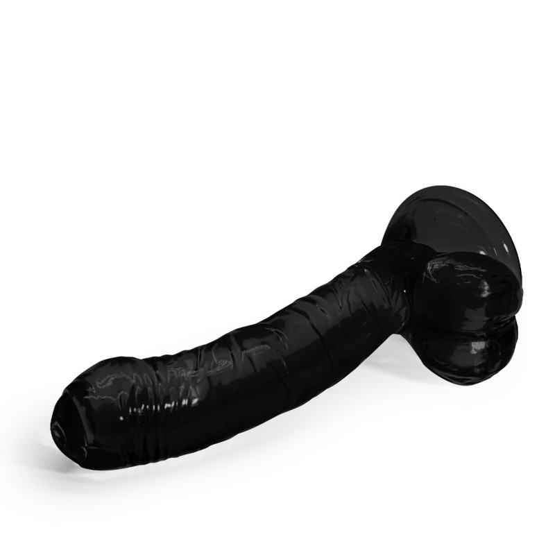 Anal Jelly Dildo Crushious Hudini 17.5cm Black