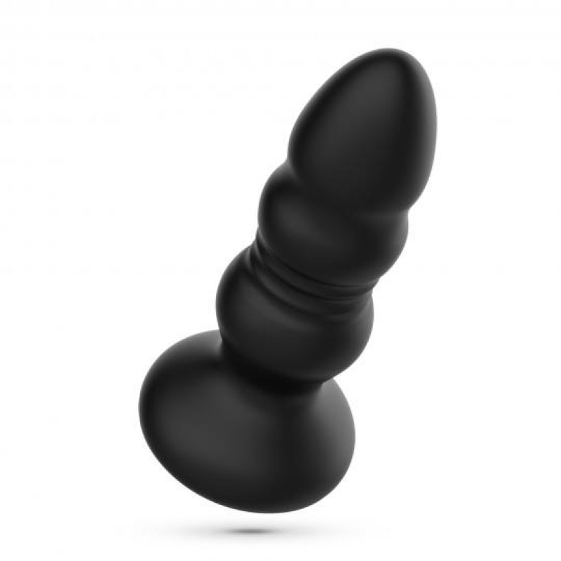 Crushious Thrusting Vibrating Butt Plug Crushious Australis Black Vibrating butt plugs