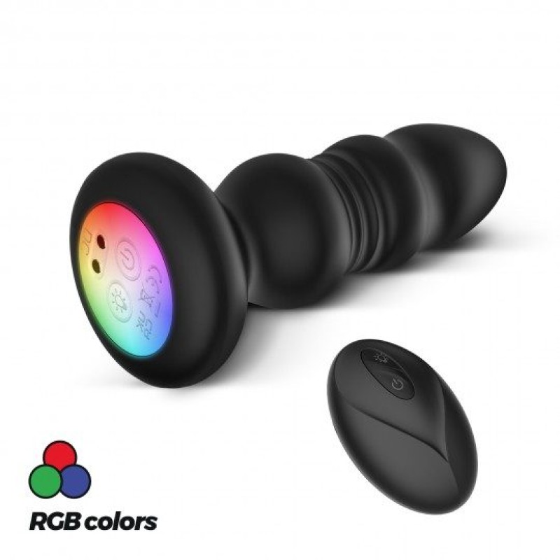 Thrusting Vibrating Butt Plug Crushious Australis Black Crushious Thrusting Vibrating Butt Plug Crushious Australis Black Vibrating butt plugs