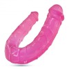 Crushious Διπλό Dildo Crushious Deep Diver 27cm Ροζ Διπλά