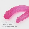 Crushious Διπλό Dildo Crushious Deep Diver 27cm Ροζ Διπλά