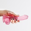Crushious Anal Jelly Dildo Crushious Hudini 17.5cm Pink Jelly