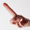 Crushious Ρεαλιστικό Dildo Crushious Inviktus 19cm Μπεζ Ρεαλιστικά