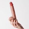 Crushious Ρεαλιστικό Dildo Crushious Inviktus Flesh 22cm Μπεζ Ρεαλιστικά
